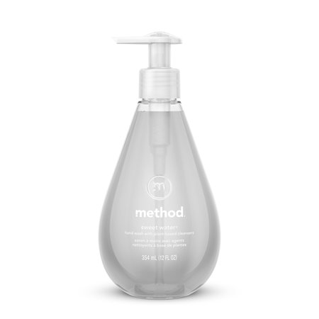 Method Gel Hand Wash, Sweet Water, 12 oz Pump Bottle, PK6 DIA 00034